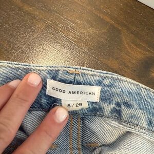 Good American High Rise Jeans - Light Blue
